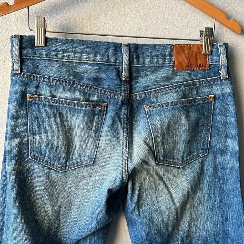 Madewell Rivet & Thread Jeans Size 25 - Picture 5 of 7